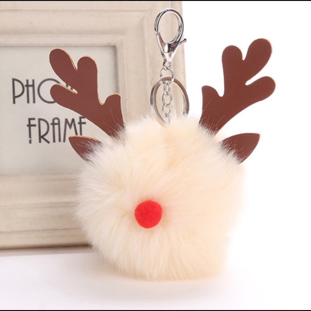 Rudolph Reindeer Keychain